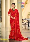 Gunjan By Vipul Georgette Shimmer Daily Wear Saree Orders In India